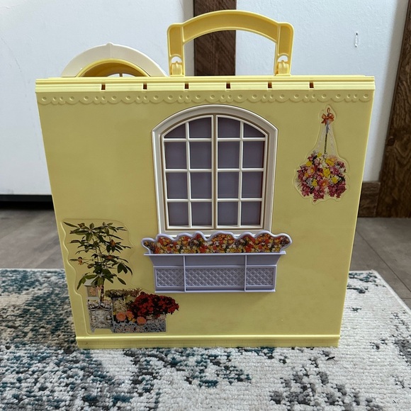 Vintage Barbie Mattel Grandma's Kitchen Fold Up Dollhouse Playset Incomplete - Picture 1 of 16